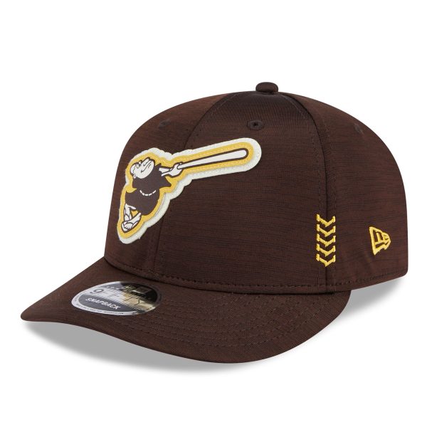 mens san diego padres new era brown 2024 clubhouse low profile 9fifty snapback hat Collection - San Diego Padres Proshop Jerseys & Caps