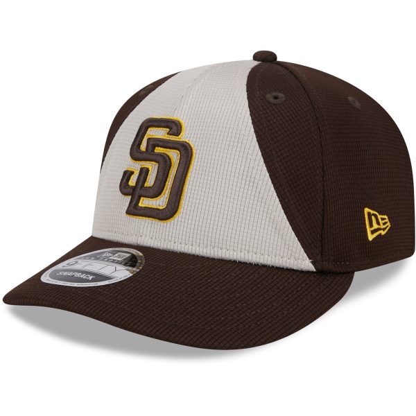 mens san diego padres new era brown 2025 batting practice low profile 9fifty snapback hat Collection - San Diego Padres Proshop Jerseys & Caps