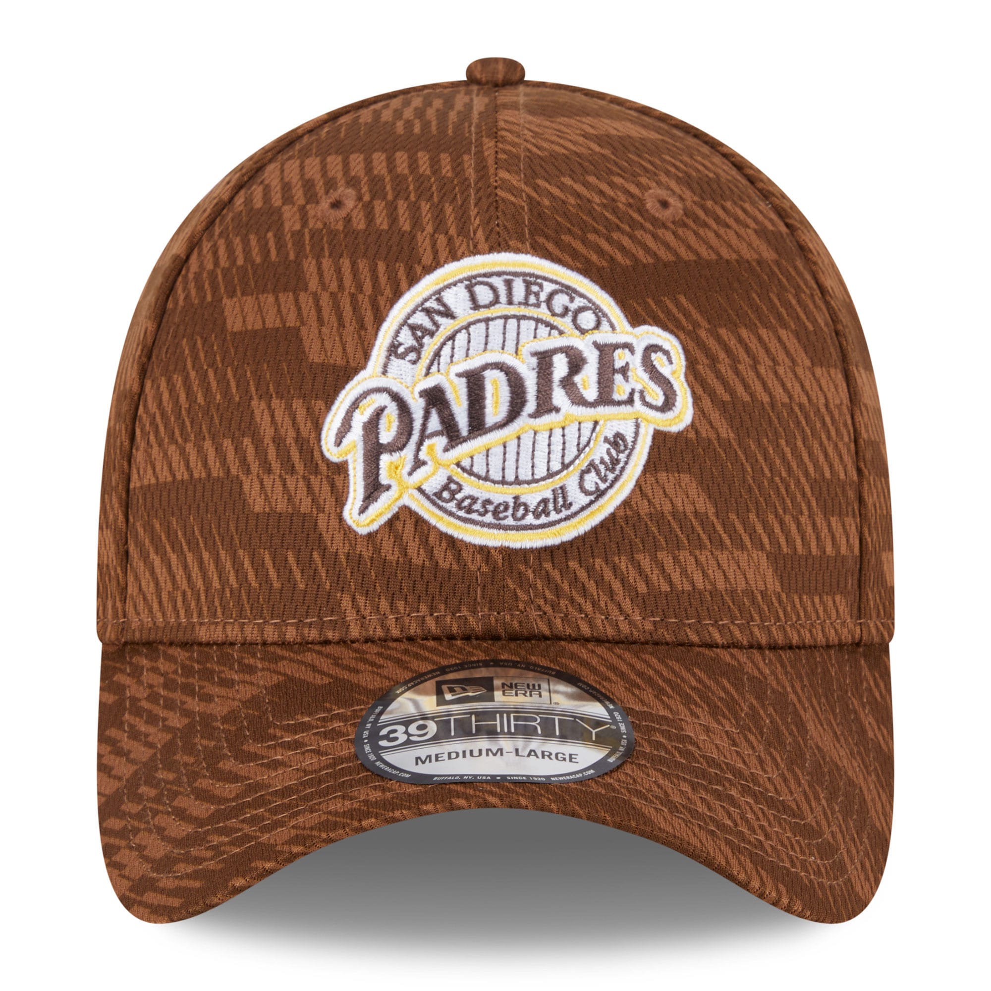 mens san diego padres new era brown 2025 mlb clubhouse 39thirty flex hat Collection - San Diego Padres Proshop Jerseys & Caps