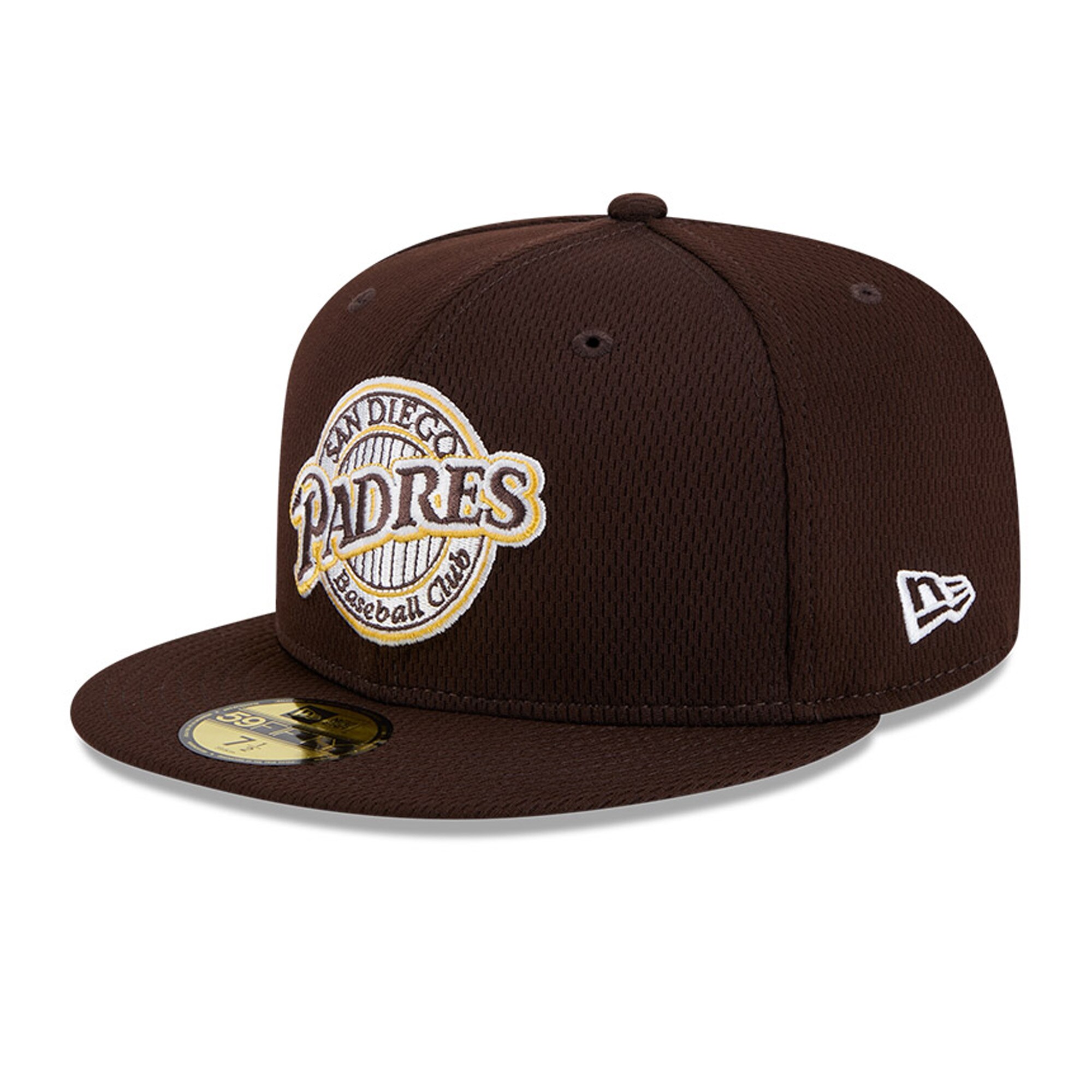 mens san diego padres new era brown 2025 mlb clubhouse 59fifty fitted hat Collection - San Diego Padres Proshop Jerseys & Caps