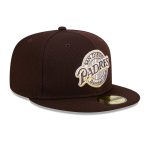 mens san diego padres new era brown 2025 mlb clubhouse 59fifty fitted hat Collection - San Diego Padres Proshop Jerseys & Caps