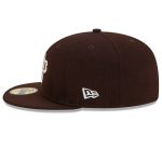 mens san diego padres new era brown 2025 mlb clubhouse 59fifty fitted hat Collection - San Diego Padres Proshop Jerseys & Caps