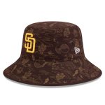 mens san diego padres new era brown 2025 spring training all over print bucket hat Collection - San Diego Padres Proshop Jerseys & Caps