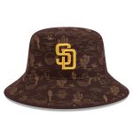 mens san diego padres new era brown 2025 spring training all over print bucket hat Collection - San Diego Padres Proshop Jerseys & Caps
