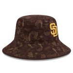 mens san diego padres new era brown 2025 spring training all over print bucket hat Collection - San Diego Padres Proshop Jerseys & Caps