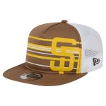 mens san diego padres new era brown 9fifty a-frame trucker snapback hat Collection - San Diego Padres Proshop Jerseys & Caps