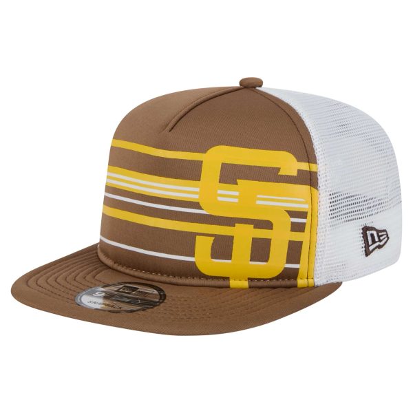 mens san diego padres new era brown 9fifty a-frame trucker snapback hat Collection - San Diego Padres Proshop Jerseys & Caps