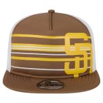 mens san diego padres new era brown 9fifty a-frame trucker snapback hat Collection - San Diego Padres Proshop Jerseys & Caps