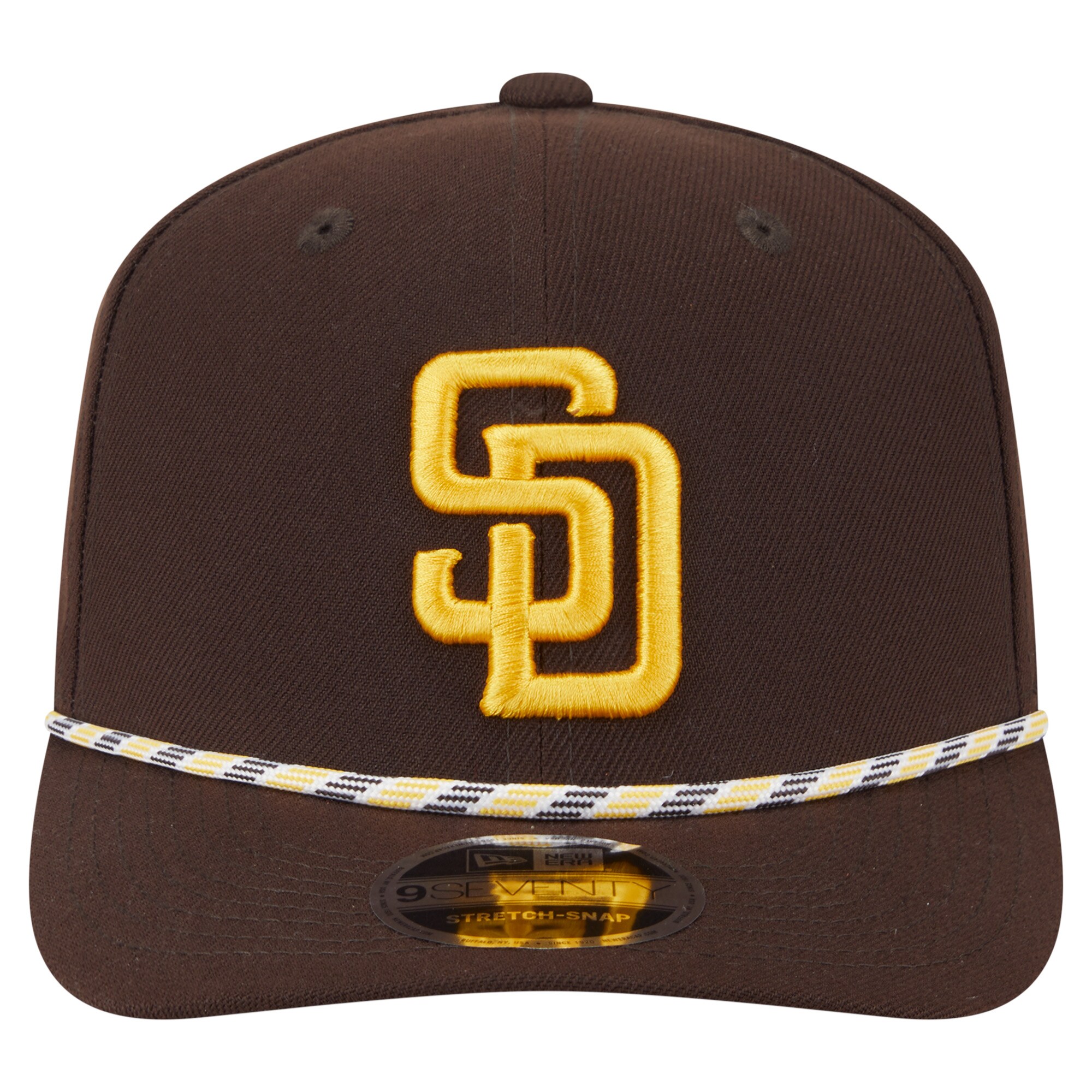 mens san diego padres new era brown multi-rope 9seventy stretch-snap hat Collection - San Diego Padres Proshop Jerseys & Caps