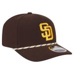 mens san diego padres new era brown multi-rope 9seventy stretch-snap hat Collection - San Diego Padres Proshop Jerseys & Caps