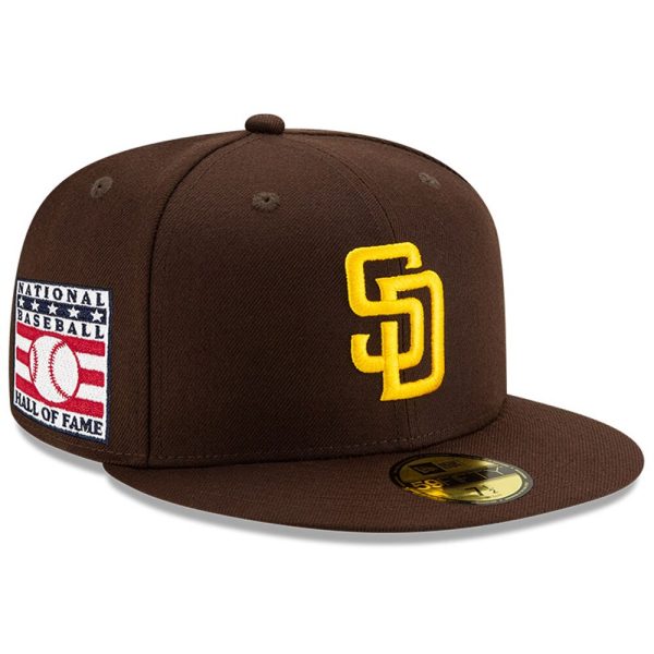 mens san diego padres new era brown national baseball hall of fame 59fifty fitted hat Collection - San Diego Padres Proshop Jerseys & Caps