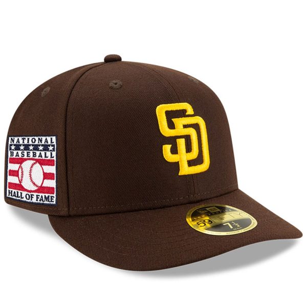 mens san diego padres new era brown national baseball hall of fame low profile 59fifty fitted hat Collection - San Diego Padres Proshop Jerseys & Caps