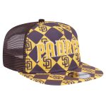 mens san diego padres new era brown seeing diamonds a-frame trucker 9fifty snapback hat Collection - San Diego Padres Proshop Jerseys & Caps