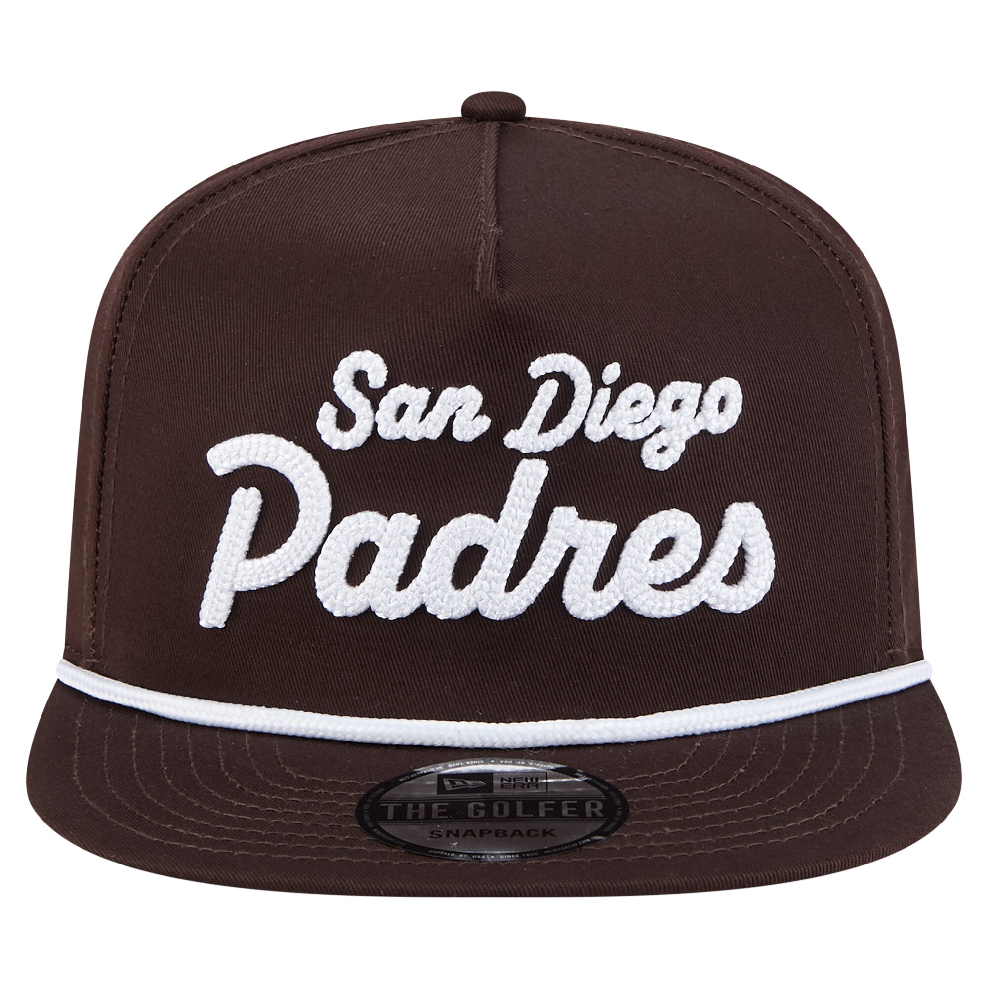 mens san diego padres new era brown team text golfer snapback hat Collection - San Diego Padres Proshop Jerseys & Caps