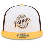 mens san diego padres new era browngold 2025 mlb clubhouse 59fifty fitted hat Collection - San Diego Padres Proshop Jerseys & Caps