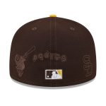mens san diego padres new era browngold multi logo 59fifty fitted hat Collection - San Diego Padres Proshop Jerseys & Caps