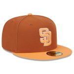 mens san diego padres new era brownorange spring color basic two-tone 59fifty fitted hat Collection - San Diego Padres Proshop Jerseys & Caps