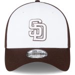 mens san diego padres new era brownwhite 2023 on-field batting practice 39thirty flex hat Collection - San Diego Padres Proshop Jerseys & Caps
