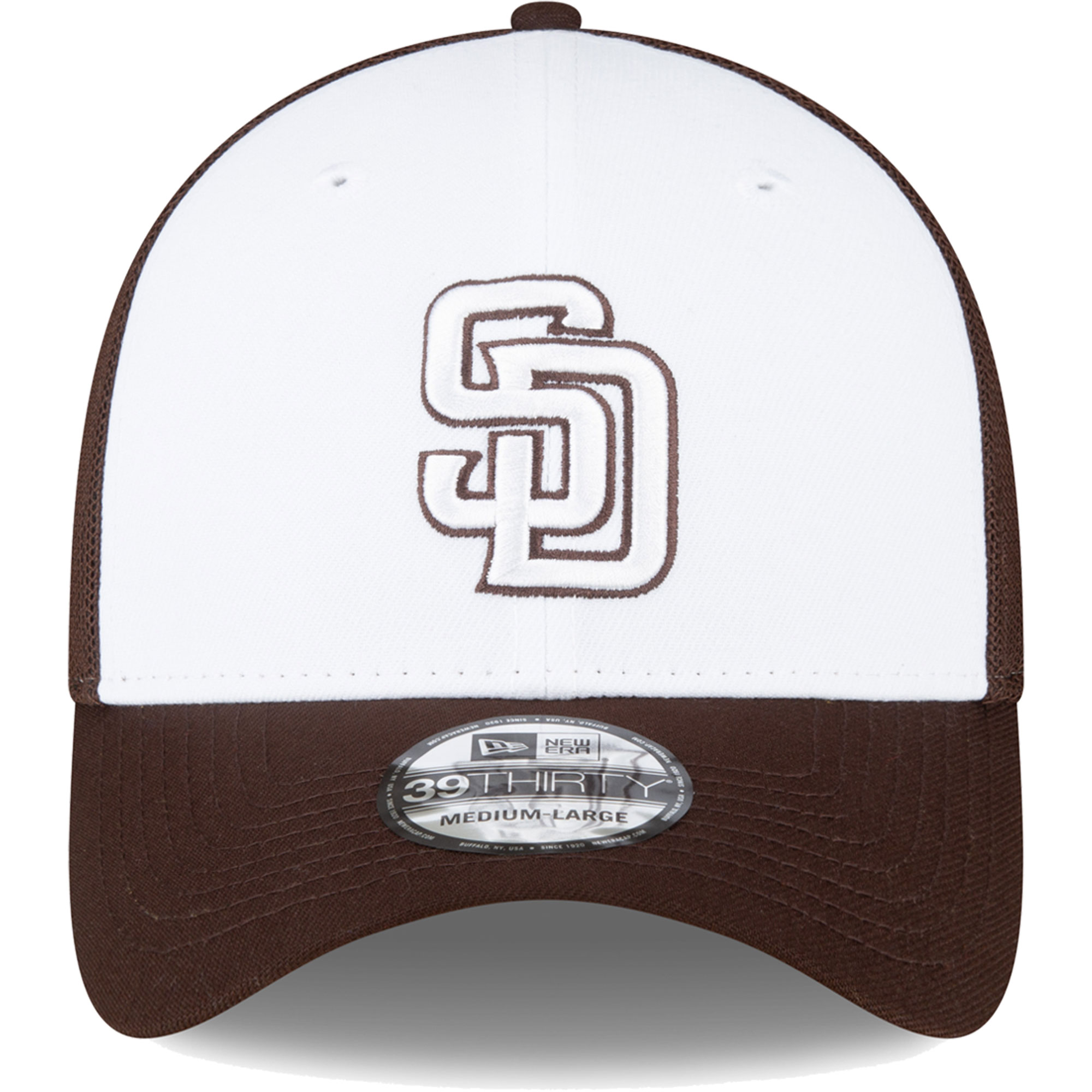 mens san diego padres new era brownwhite 2023 on-field batting practice 39thirty flex hat Collection - San Diego Padres Proshop Jerseys & Caps