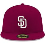 mens san diego padres new era cardinal white logo 59fifty fitted hat Collection - San Diego Padres Proshop Jerseys & Caps