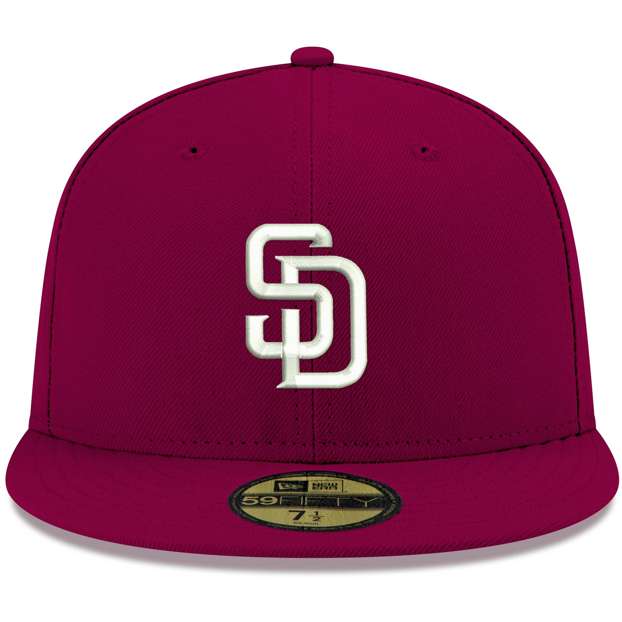 mens san diego padres new era cardinal white logo 59fifty fitted hat Collection - San Diego Padres Proshop Jerseys & Caps