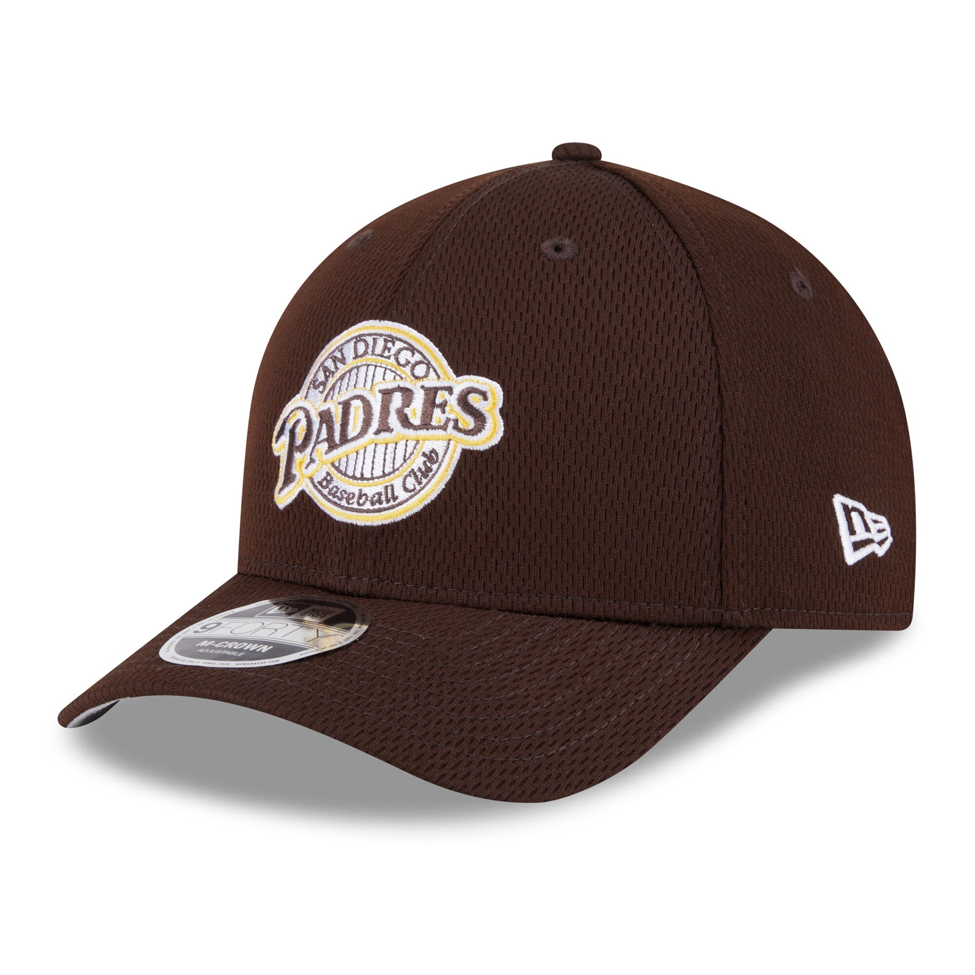 mens san diego padres new era dark brown 2025 mlb clubhouse 9forty adjustable hat Collection - San Diego Padres Proshop Jerseys & Caps