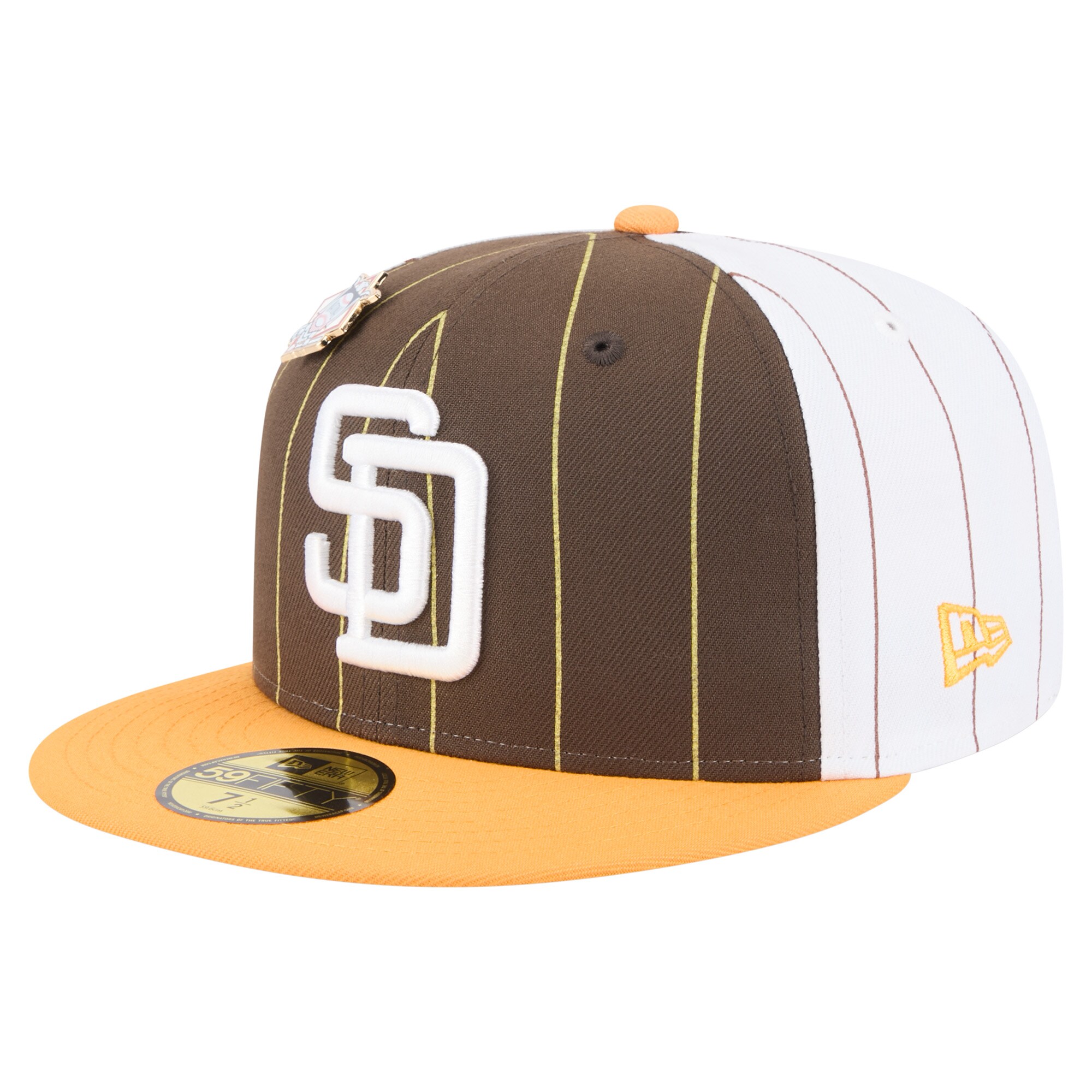 mens san diego padres new era dark brown pinstripe 59fifty fitted hat Collection - San Diego Padres Proshop Jerseys & Caps