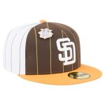 mens san diego padres new era dark brown pinstripe 59fifty fitted hat Collection - San Diego Padres Proshop Jerseys & Caps