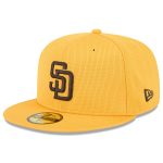 mens san diego padres new era gold 2025 spring training 59fifty fitted hat Collection - San Diego Padres Proshop Jerseys & Caps