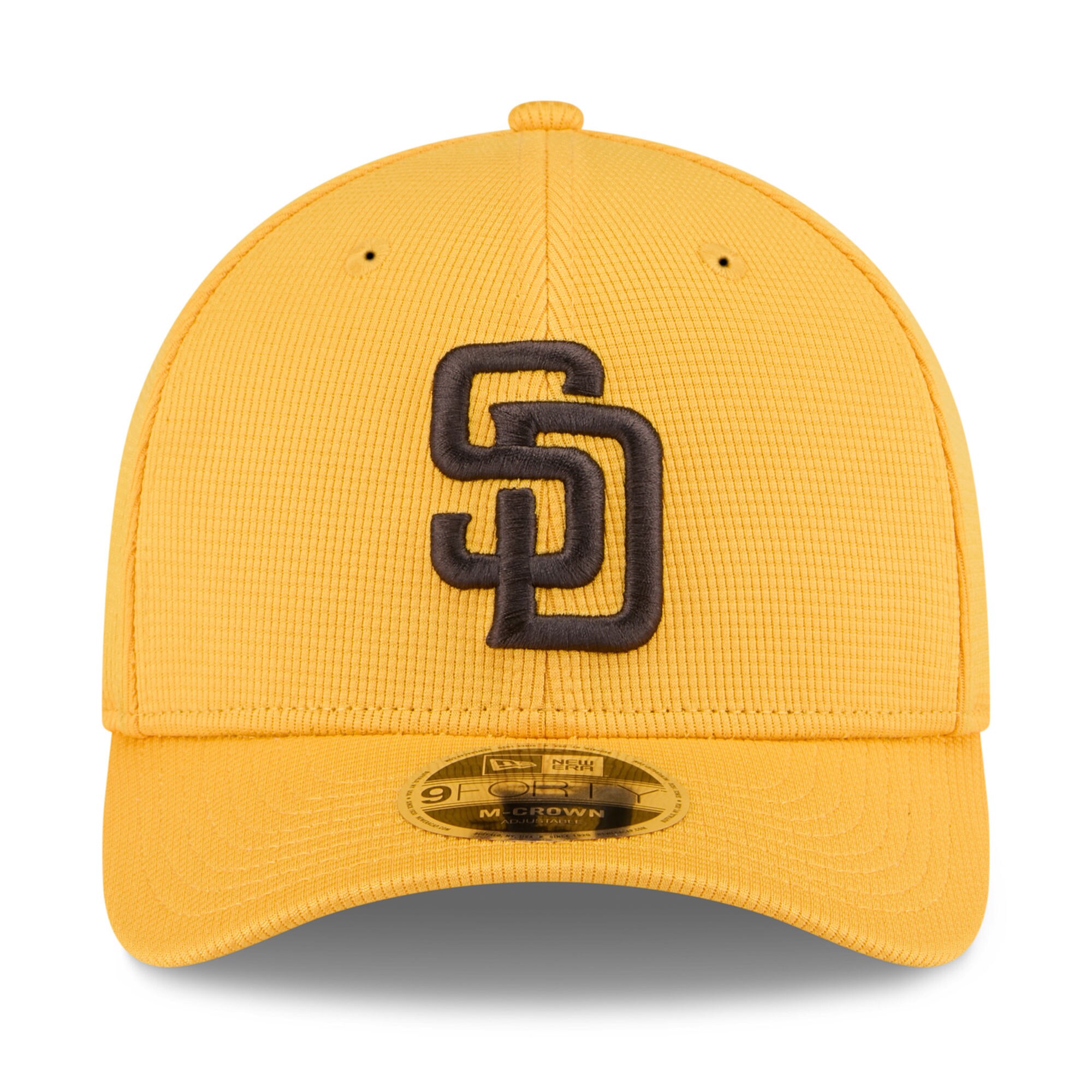 mens san diego padres new era gold 2025 spring training 9forty adjustable hat Collection - San Diego Padres Proshop Jerseys & Caps