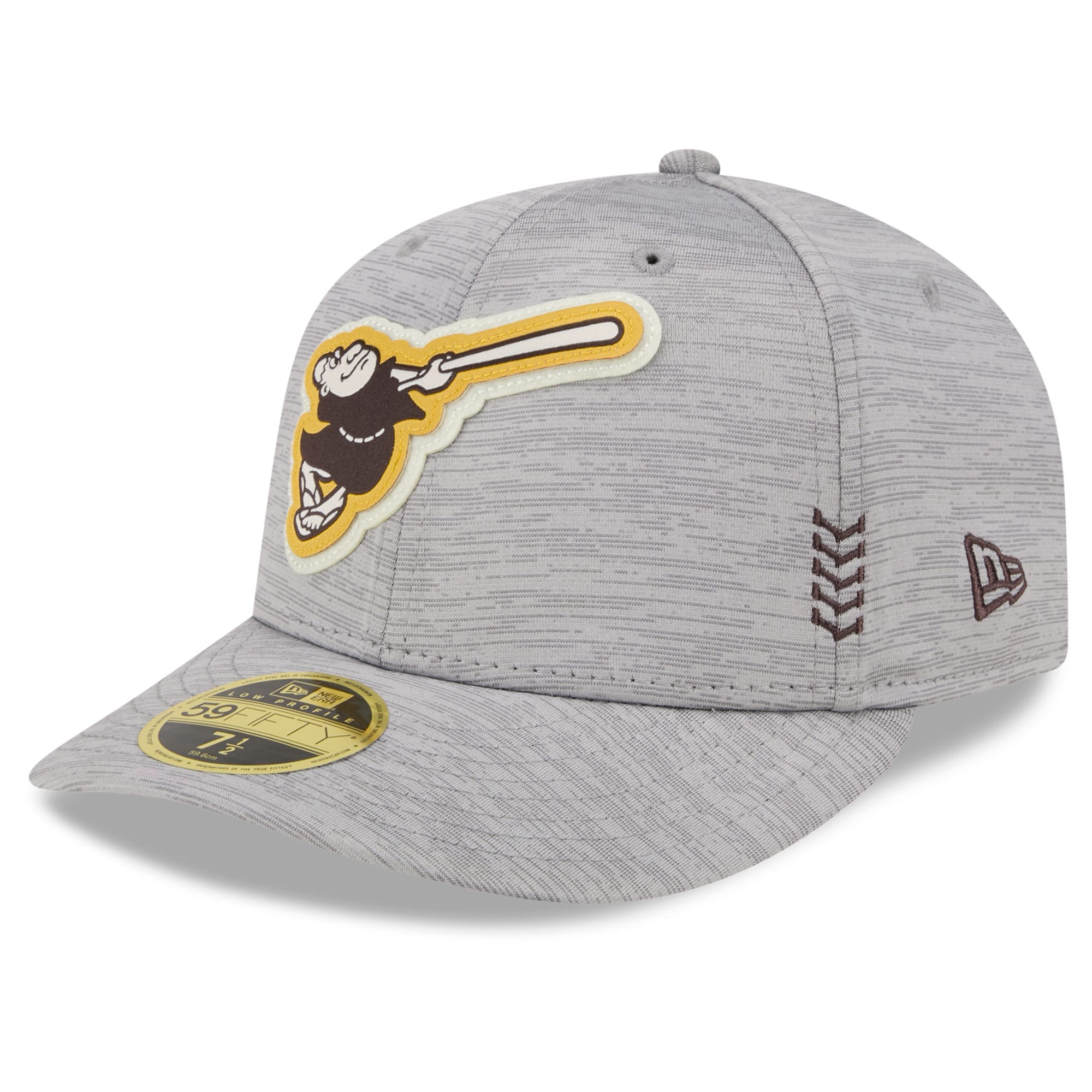 mens san diego padres new era gray 2024 clubhouse low profile 59fifty fitted hat Collection - San Diego Padres Proshop Jerseys & Caps