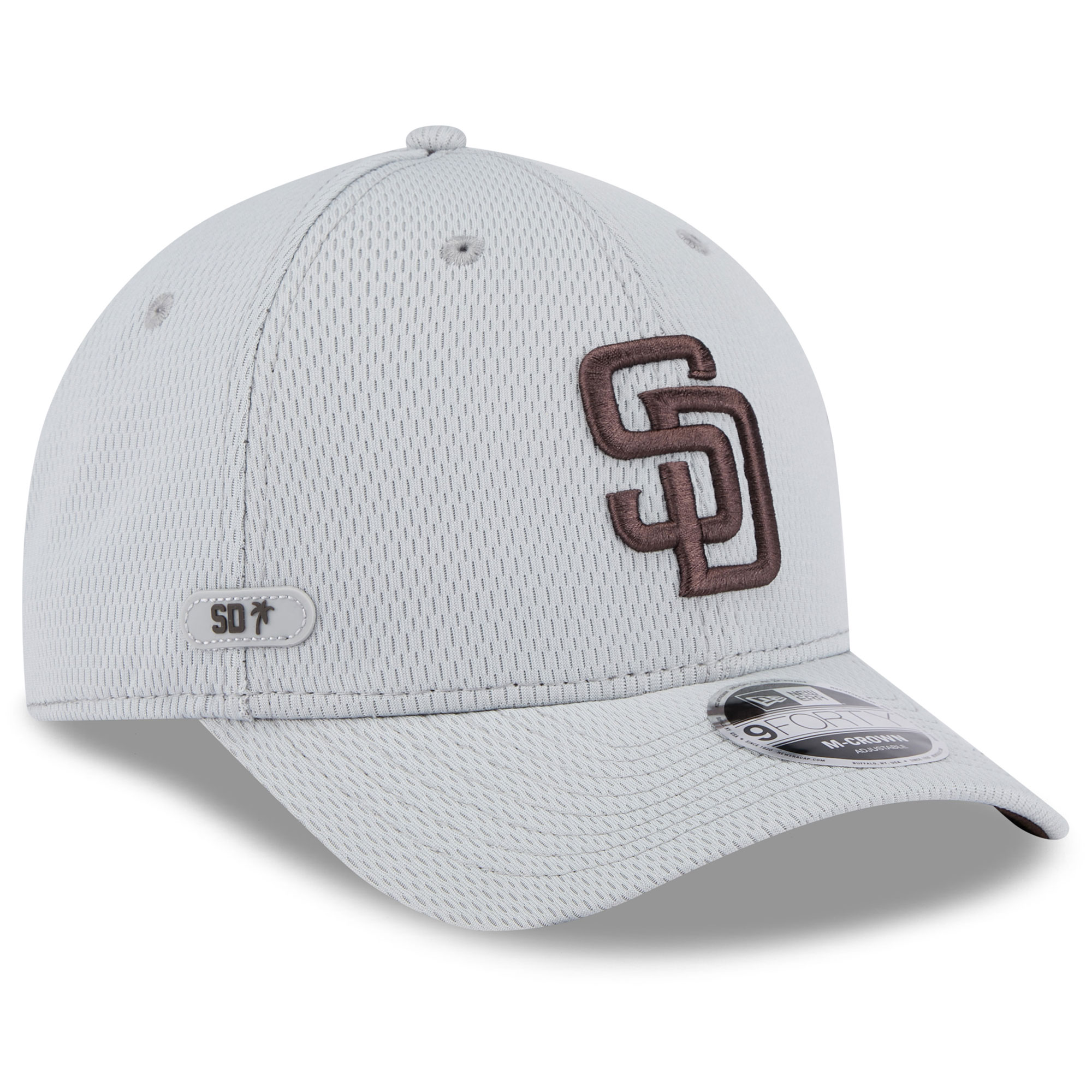 mens san diego padres new era gray 2025 mlb clubhouse 9forty m-crown adjustable hat Collection - San Diego Padres Proshop Jerseys & Caps