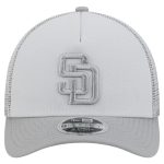 mens san diego padres new era gray color pack a-frame 9forty trucker adjustable hat Collection - San Diego Padres Proshop Jerseys & Caps