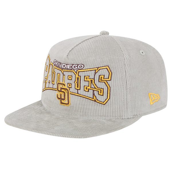 mens san diego padres new era gray corduroy golfer snapback hat Collection - San Diego Padres Proshop Jerseys & Caps