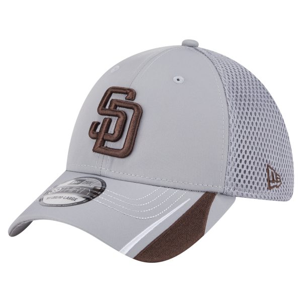 mens san diego padres new era gray linear 39thirty flex-fit hat Collection - San Diego Padres Proshop Jerseys & Caps