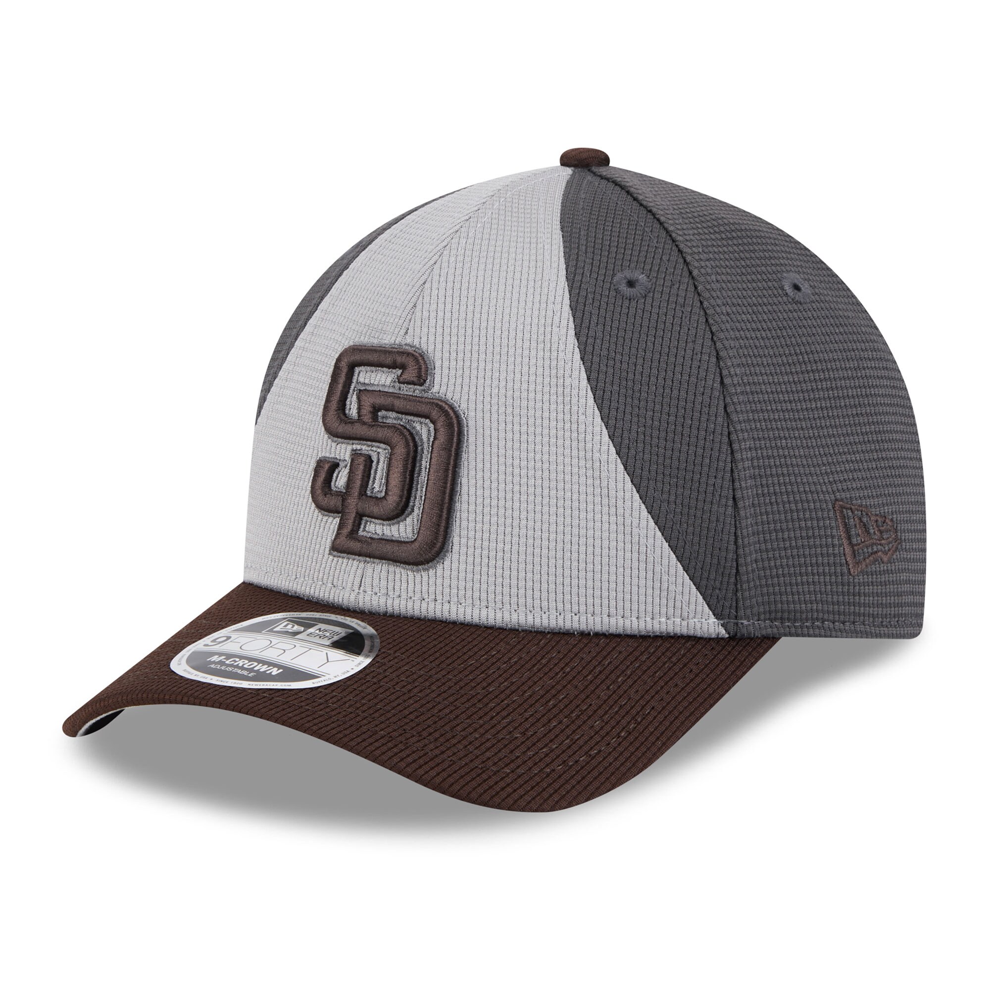 mens san diego padres new era graybrown 2025 batting practice 9forty m-crown adjustable hat Collection - San Diego Padres Proshop Jerseys & Caps