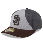 mens san diego padres new era graybrown 2025 batting practice low profile 59fifty fitted hat Collection - San Diego Padres Proshop Jerseys & Caps