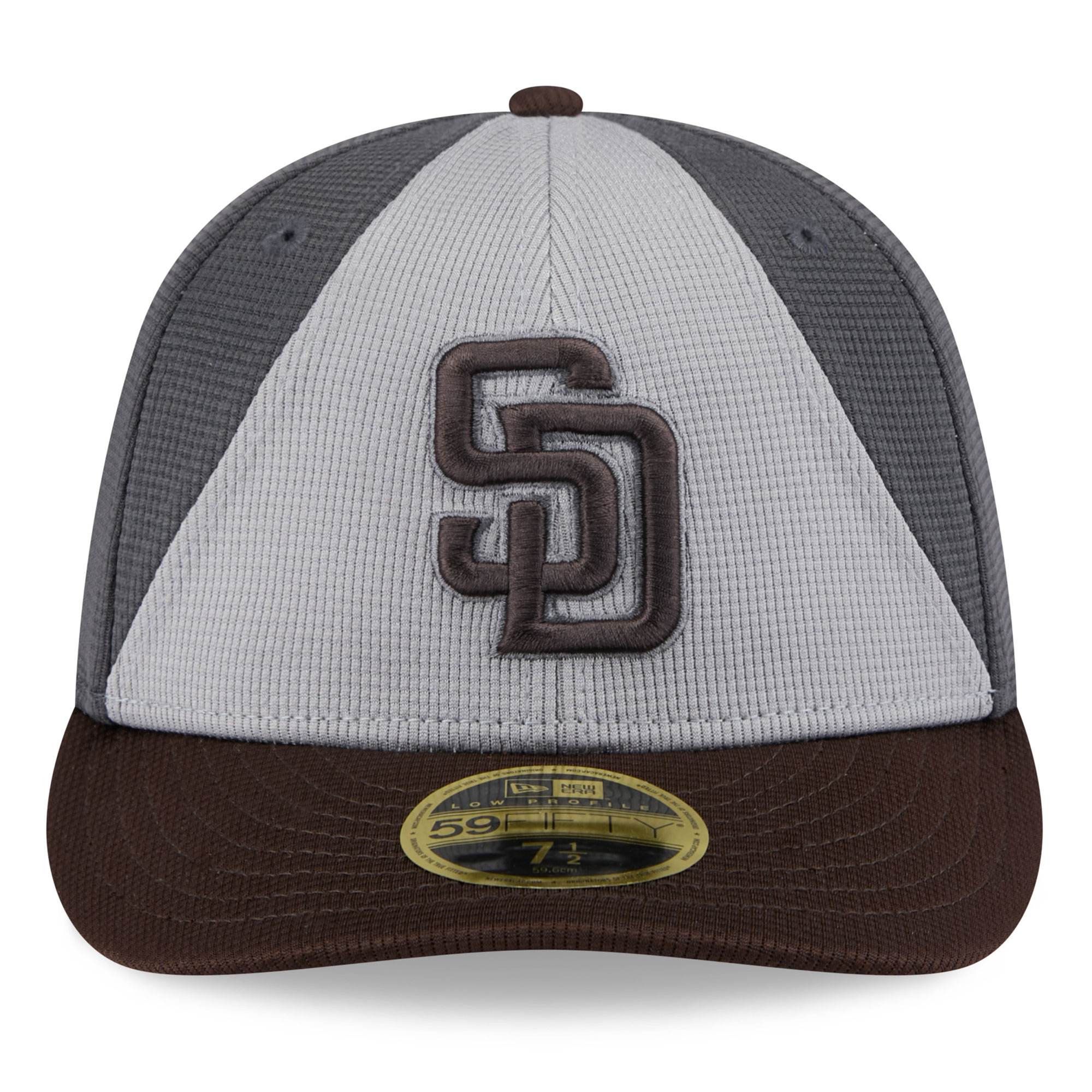 mens san diego padres new era graybrown 2025 batting practice low profile 59fifty fitted hat Collection - San Diego Padres Proshop Jerseys & Caps