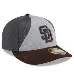 mens san diego padres new era graybrown 2025 batting practice low profile 59fifty fitted hat Collection - San Diego Padres Proshop Jerseys & Caps
