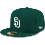 mens san diego padres new era green white logo 59fifty fitted hat Collection - San Diego Padres Proshop Jerseys & Caps
