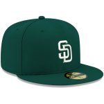 mens san diego padres new era green white logo 59fifty fitted hat Collection - San Diego Padres Proshop Jerseys & Caps