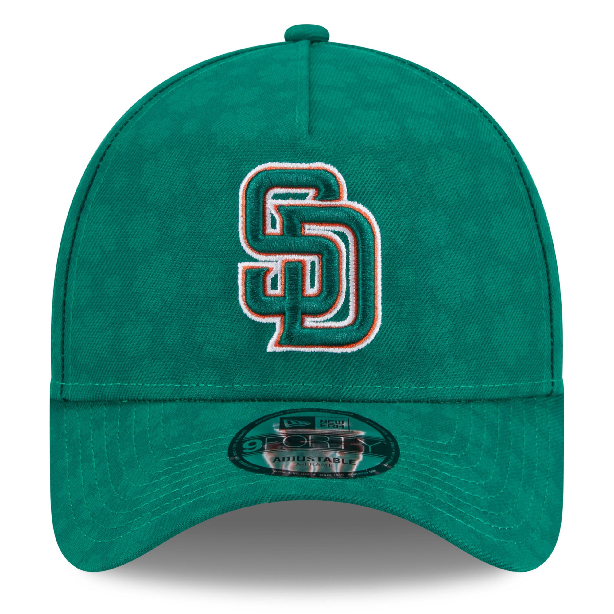 mens san diego padres new era kelly green st. patricks day a-frame 9forty adjustable hat Collection - San Diego Padres Proshop Jerseys & Caps