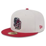mens san diego padres new era khakired 2024 fourth of july 59fifty fitted hat Collection - San Diego Padres Proshop Jerseys & Caps