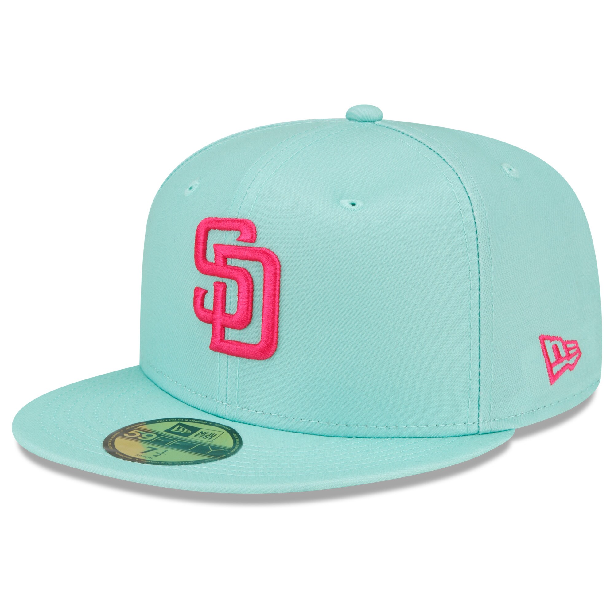 mens san diego padres new era mint 2022 city connect 59fifty fitted hat Collection - San Diego Padres Proshop Jerseys & Caps