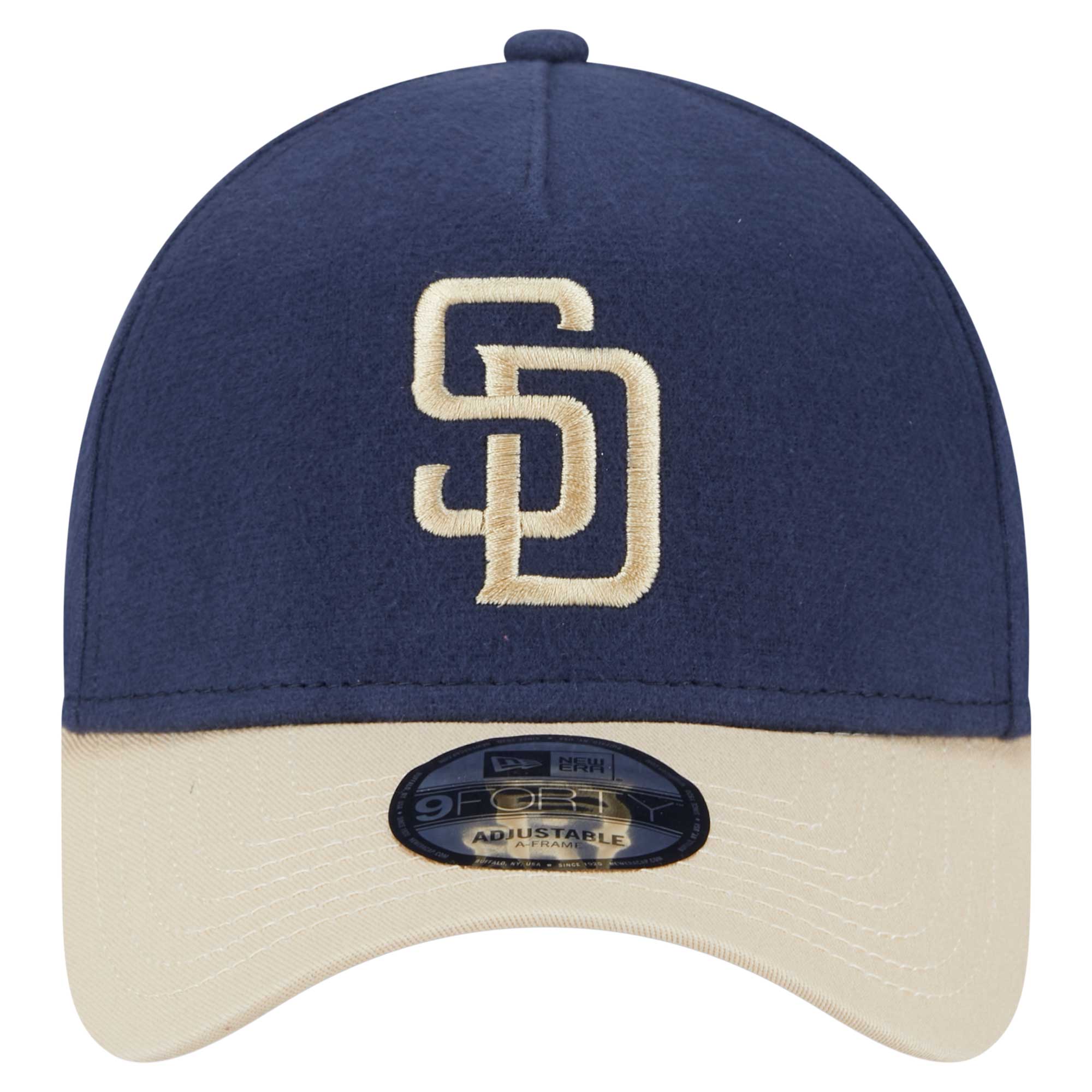 mens san diego padres new era navy moleskin crown a-frame 9forty adjustable hat Collection - San Diego Padres Proshop Jerseys & Caps