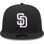 mens san diego padres new era navy white logo 59fifty fitted hat Collection - San Diego Padres Proshop Jerseys & Caps