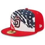 mens san diego padres new era red 2022 4th of july on-field 59fifty fitted hat Collection - San Diego Padres Proshop Jerseys & Caps