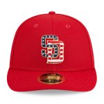 mens san diego padres new era red 2023 fourth of july low profile 59fifty fitted hat Collection - San Diego Padres Proshop Jerseys & Caps