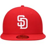 mens san diego padres new era red white logo 59fifty fitted hat Collection - San Diego Padres Proshop Jerseys & Caps