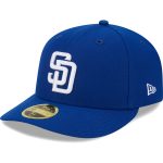 mens san diego padres new era royal white logo low profile 59fifty fitted hat Collection - San Diego Padres Proshop Jerseys & Caps